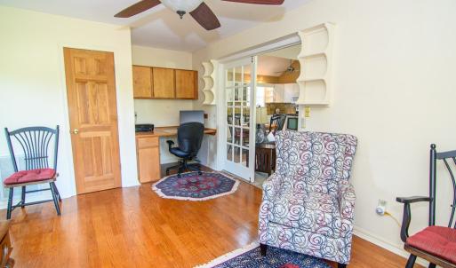 Currently used as office, would be a great dinning