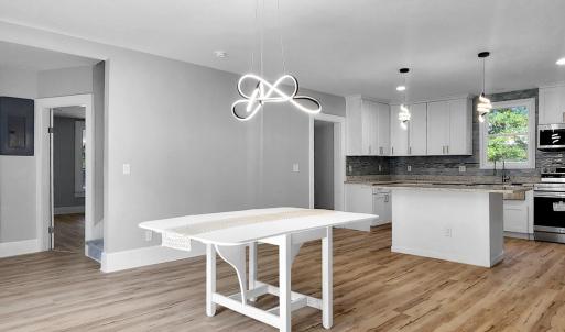 Open Kitchen/Dining Area