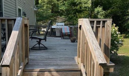 Side Access to the Deck