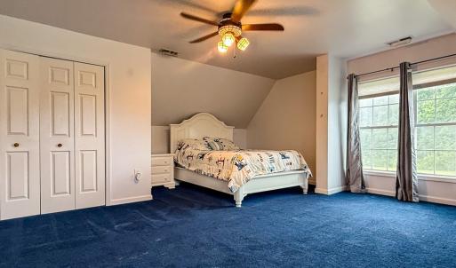 Upstairs third bedroom