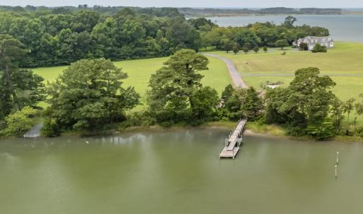 Private boat launch and dock