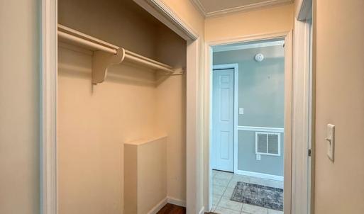 First Floor Bedroom Closet