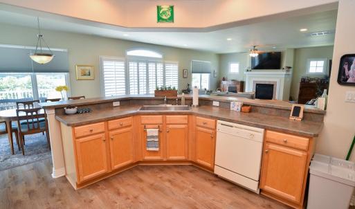 Kitchen view to Living Room