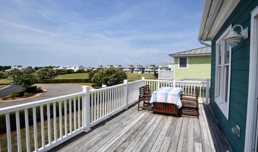 Second floor deck