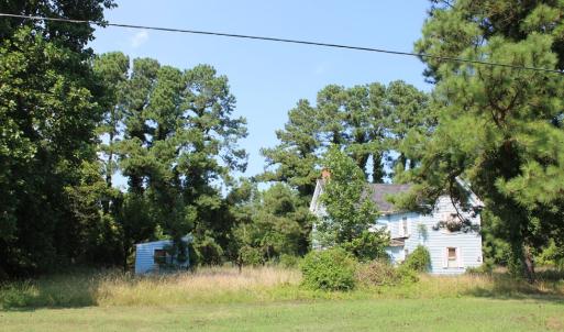 view from the side of the yard.