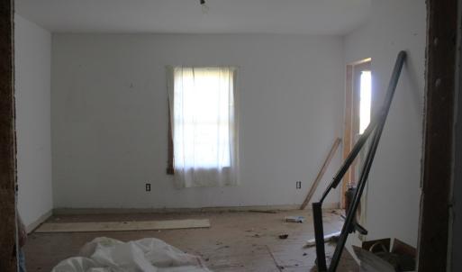 looking towards front door