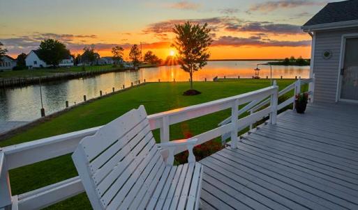 Sunset from back deck