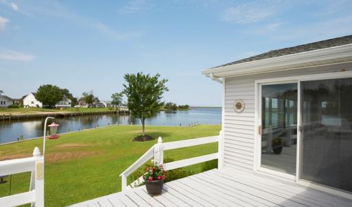Back Deck view of bay