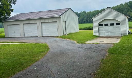 3 car garage plus additional garage/shed