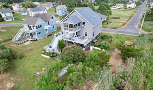 Multiple outside living spaces.