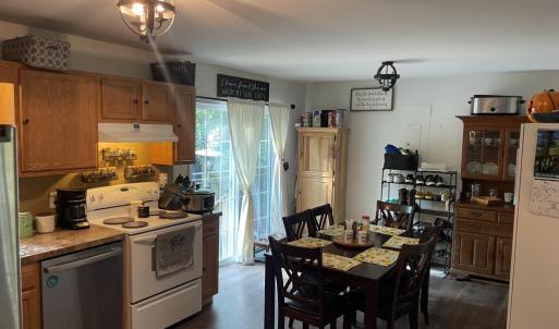 Kitchen, With new flooring