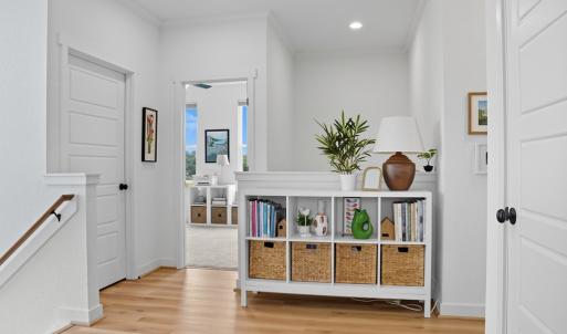 Upstairs Loft area