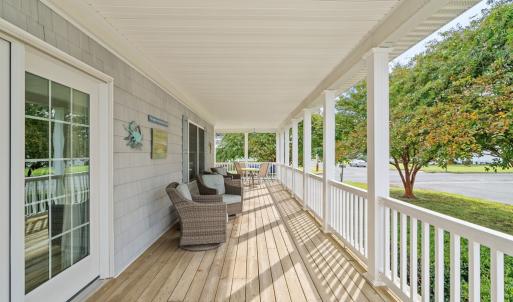 Wrap around front porch