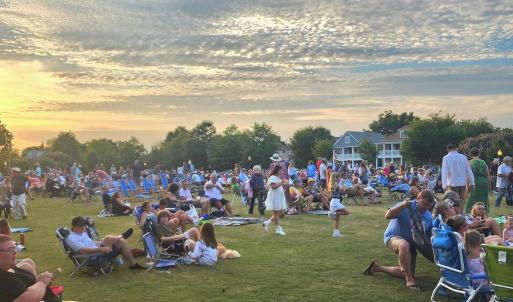 Attendees at concerts in Central Park
