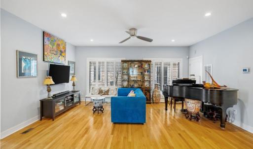 First level living area