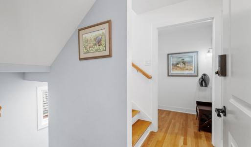 Stairs to third floor