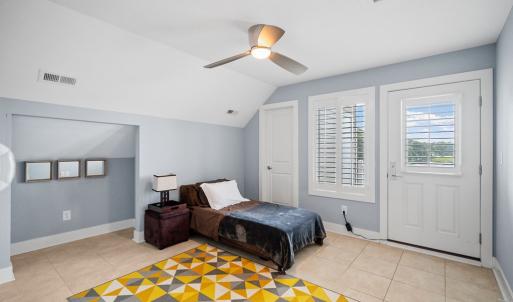 Third floor bedroom, Door leads to balcony!!!