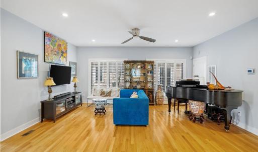First level living area