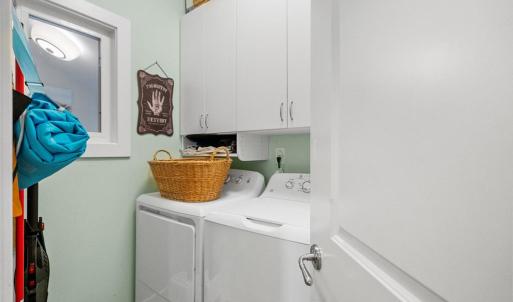 First floor Laundry