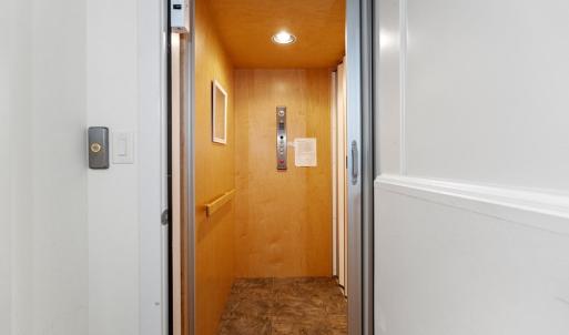 Elevator to second floor