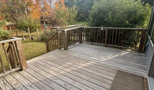 Back deck