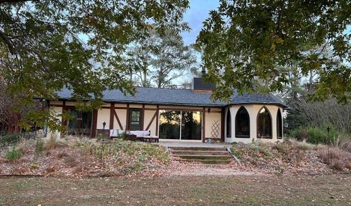 Back view of home