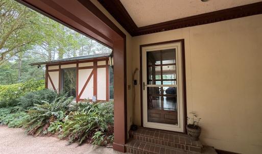 Entrance from breezeway