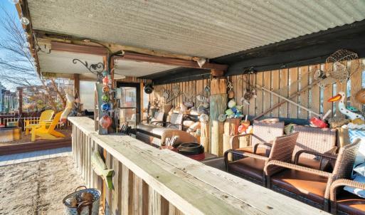 Incredible Waterfront Bar and Summer Kitchen.