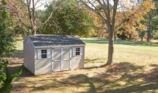 Backyard shed