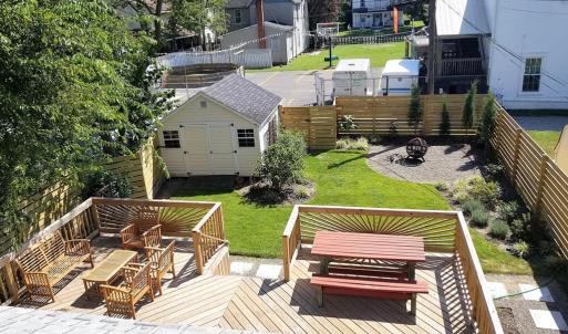 Fully Fenced Backyard