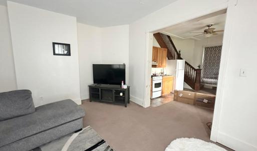 Apt A Livingroom to kitchen view