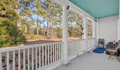 Front Porch looking out at Quinby Bridge Road
