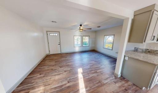 Front entrance - Living area