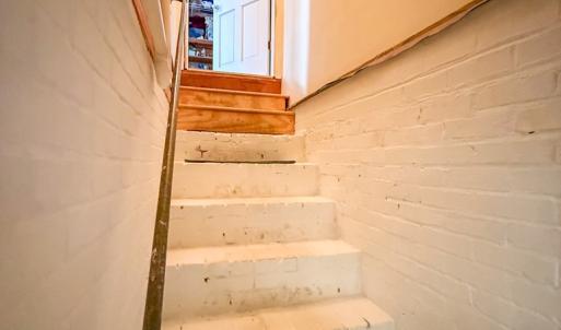 Basement stairs