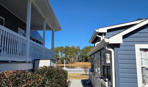 Side walk view to back