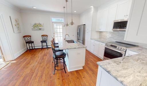 Custom kitchen installed 2022.