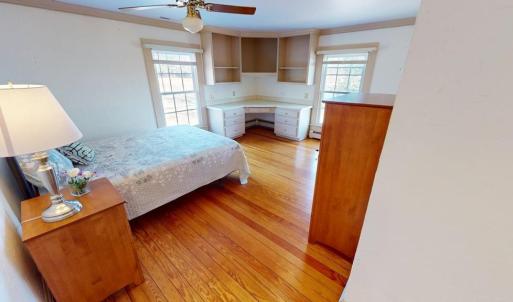 Bedroom 3 with builtins