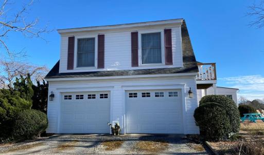 Oversized 2 car attached garage.