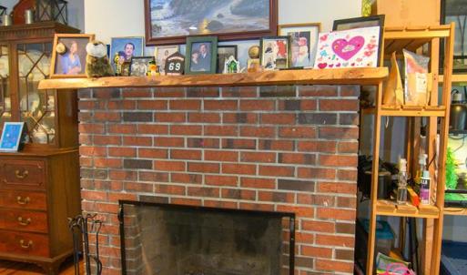 Wood Burning Fireplace