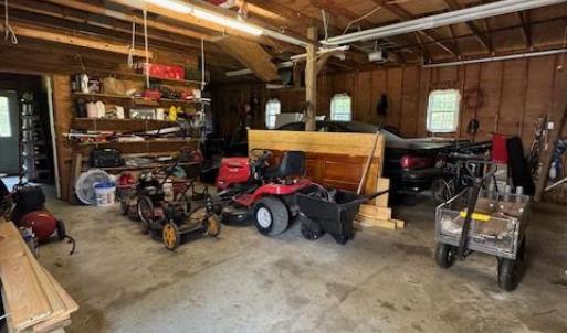 plenty of space for toys, equipment and vehicls