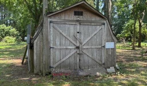 shed for garage overflow or mower