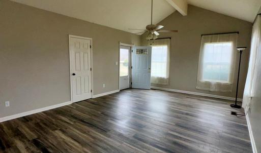 Fresh paint throughout.