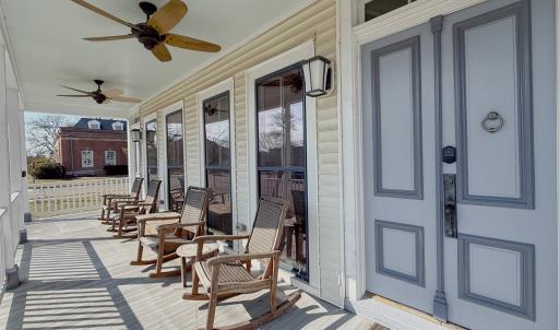 Front Porch & Door to 309