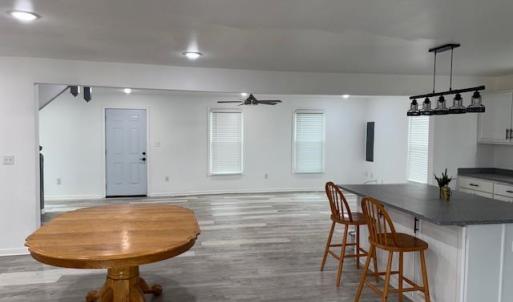 Open concept living space