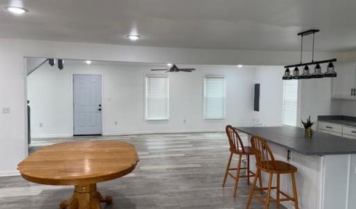 Open concept living space