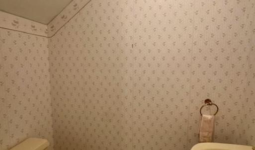 Half bath on 1st floor