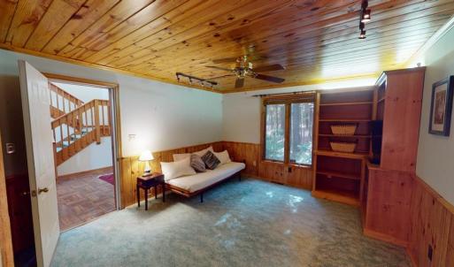 den/office attached to primary suite