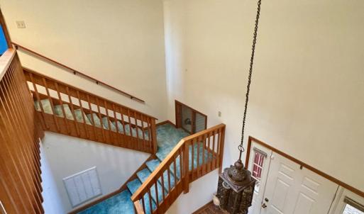 from 2nd floor looking down