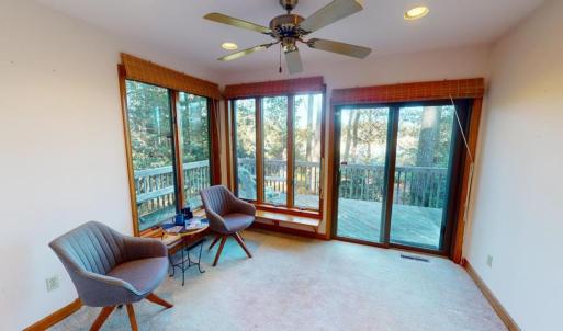 primary bedroom attached sunroom