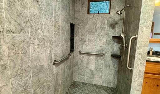 primary ensuite walk in shower